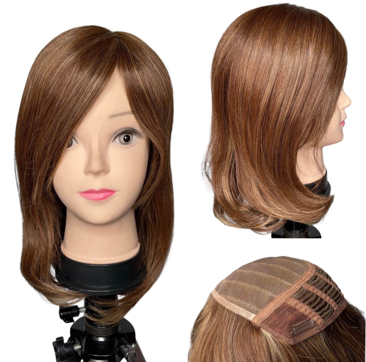 Estetica Designs - Illuminate Mono human hair topper - R8/26H *CLEARANCE*