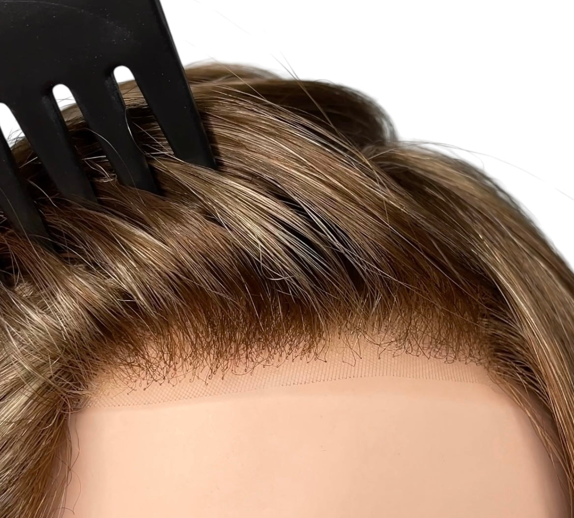 Top Coverage 12” - Jon Renau Topper Collection - 10H16 (Latte) *CLEARANCE*