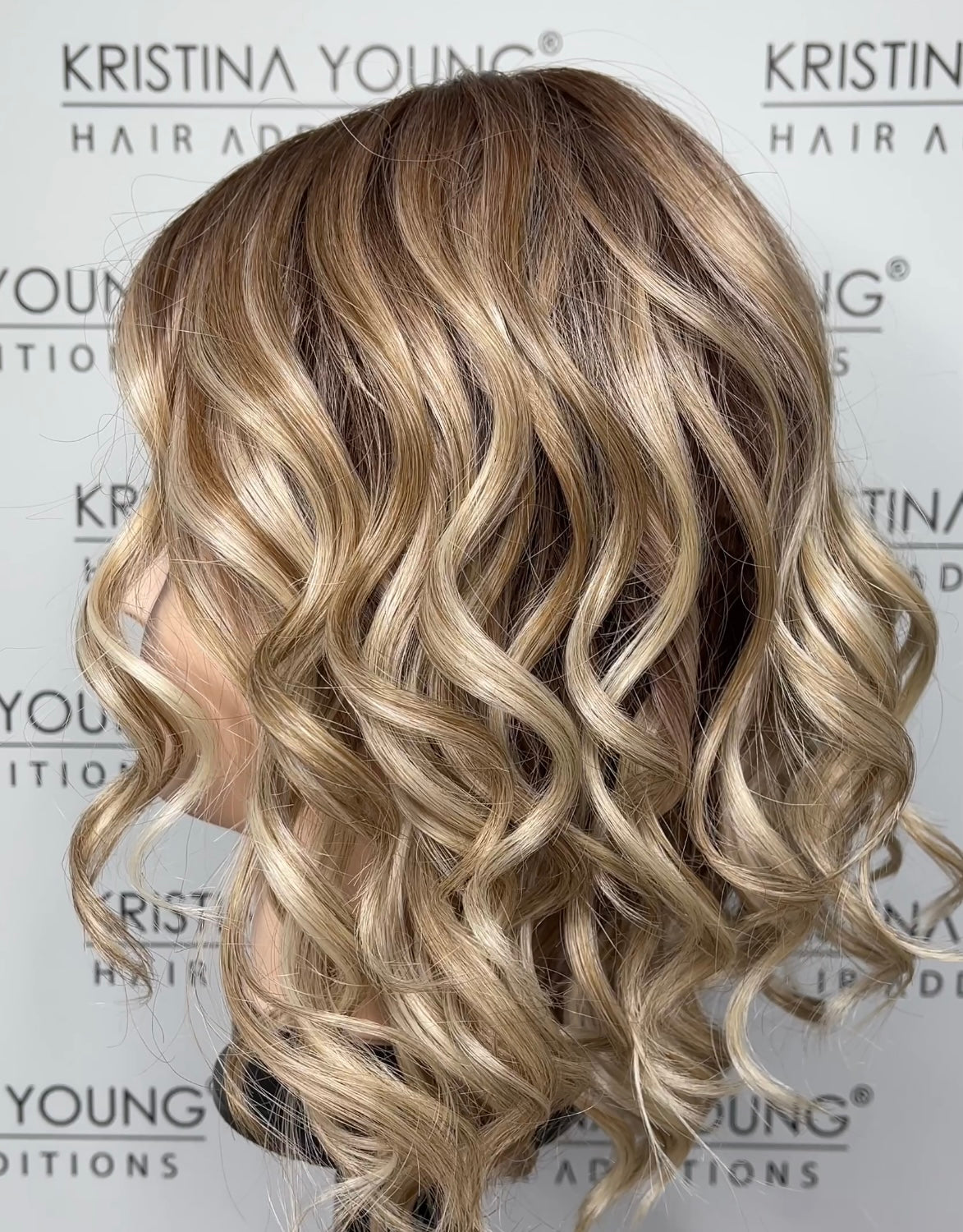 Biscotti Babe wig - Butterbeer Blonde - Belle Tress Cafe Collection *CLEARANCE*