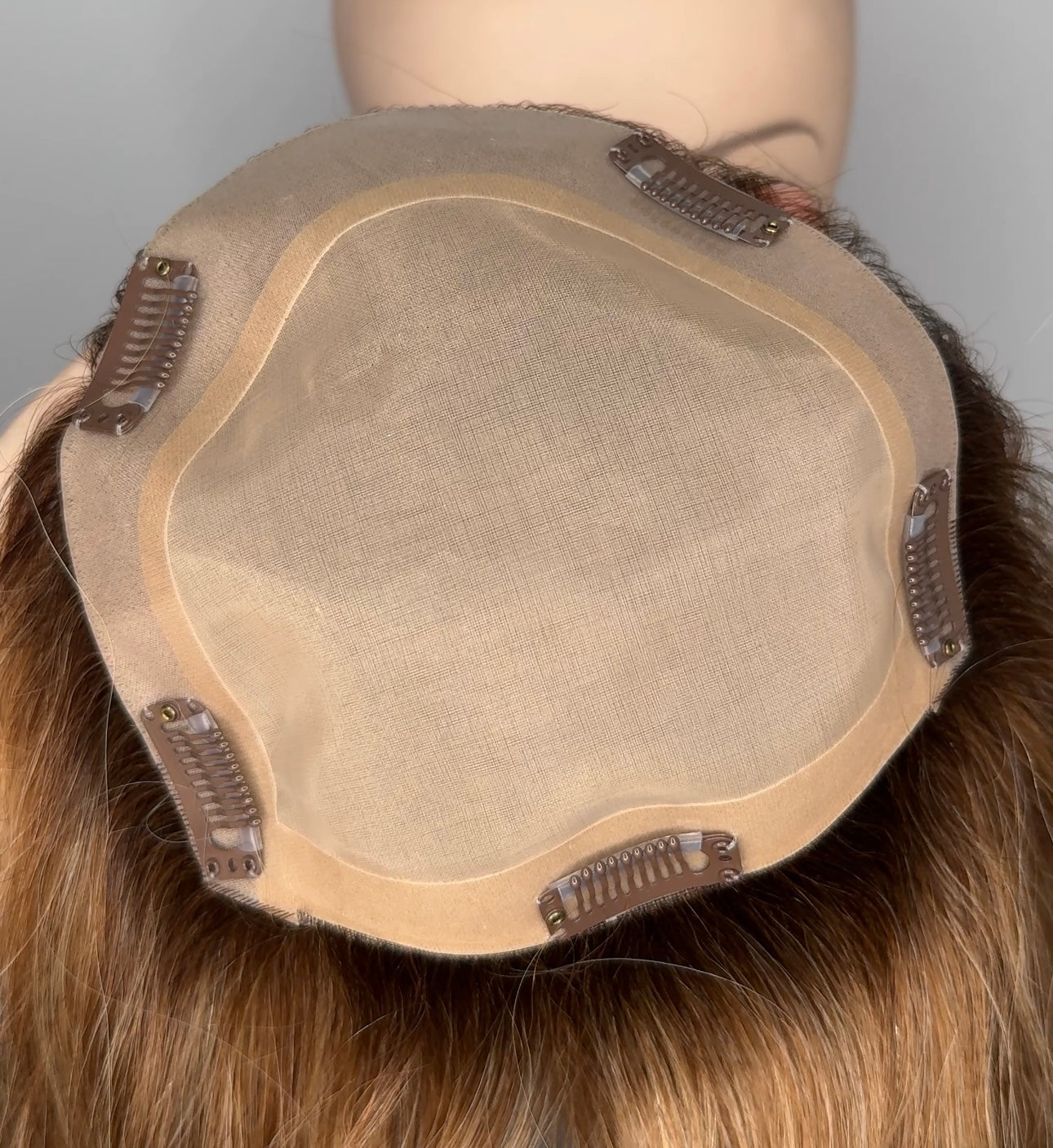 Top Form 12” human hair - Jon Renau Topper Collection - FS26/31S6 (Salted Caramel) *CLEARANCE*