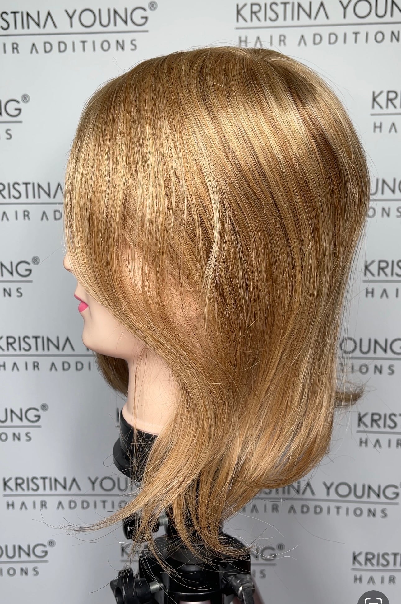 Raquel Welch - Gilded 12" human hair topper - RL14/25 (Honey Ginger) *CLEARANCE*