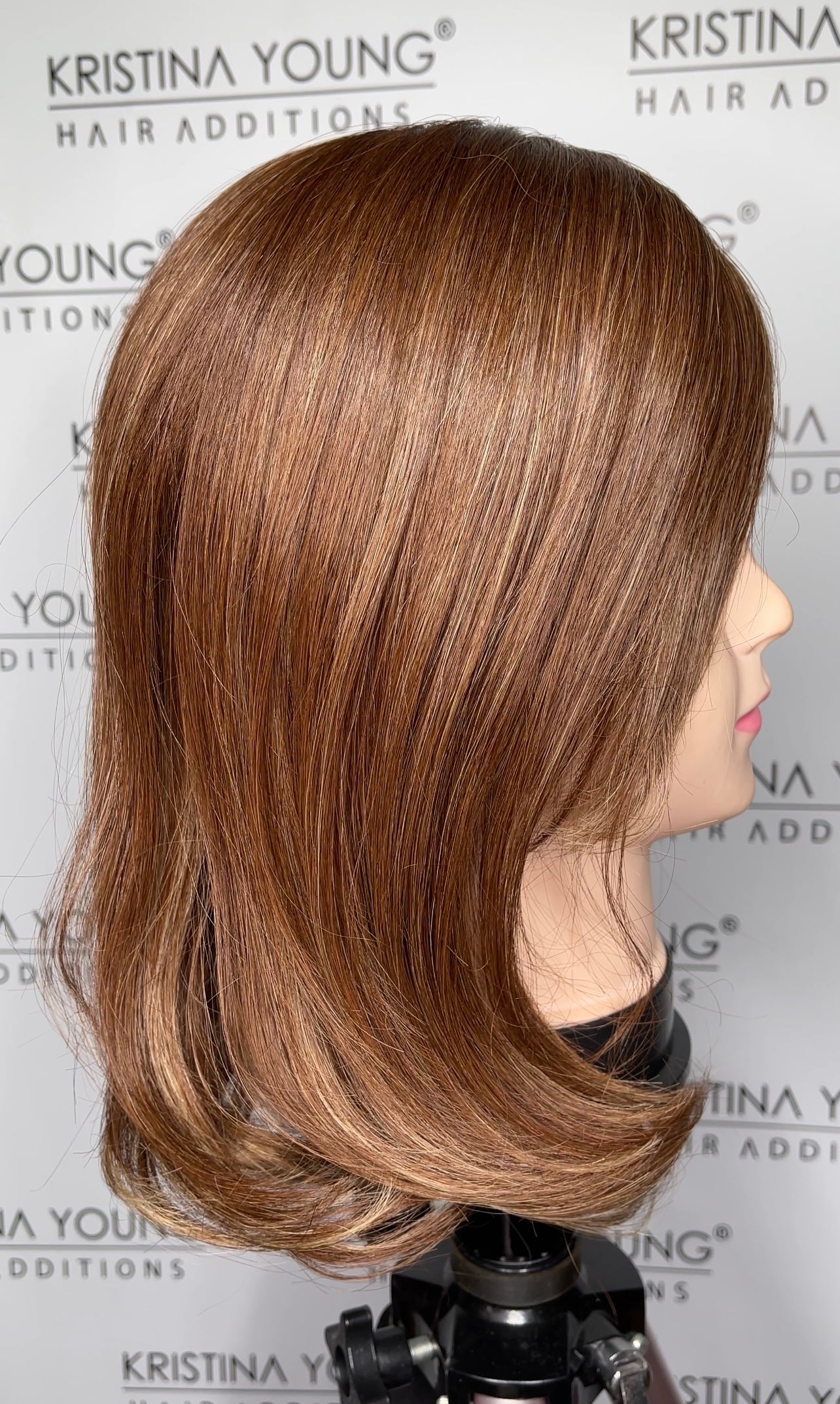 Estetica Designs - Illuminate Mono human hair topper - R8/26H *CLEARANCE*