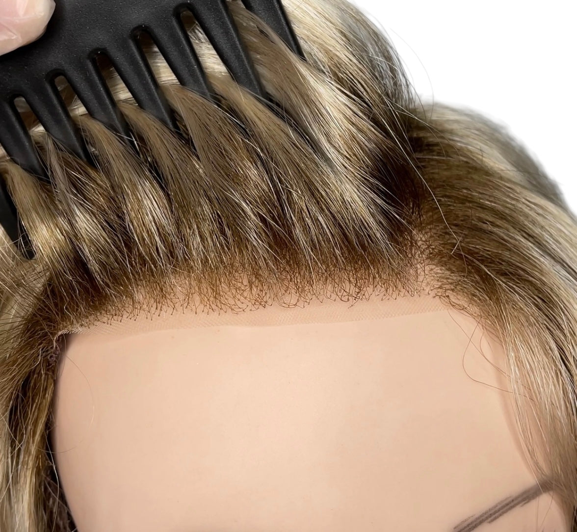 Finn wig - Estetica Designs Front Lace Line Collection - Sunlit Blonde *CLEARANCE*