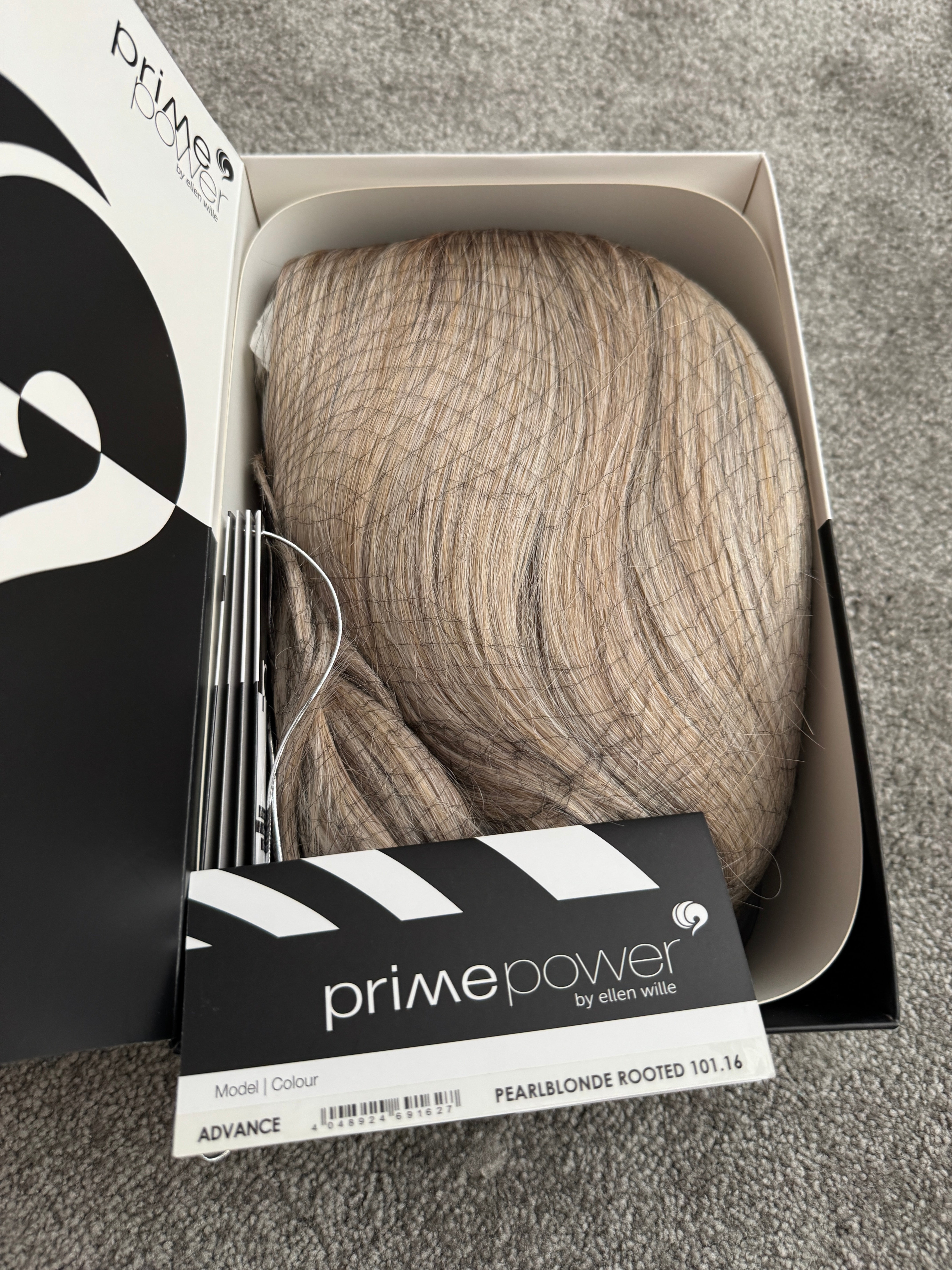 Ellen Wille - Advance Mono Part wig - Pearlblonde Rooted *CLEARANCE*