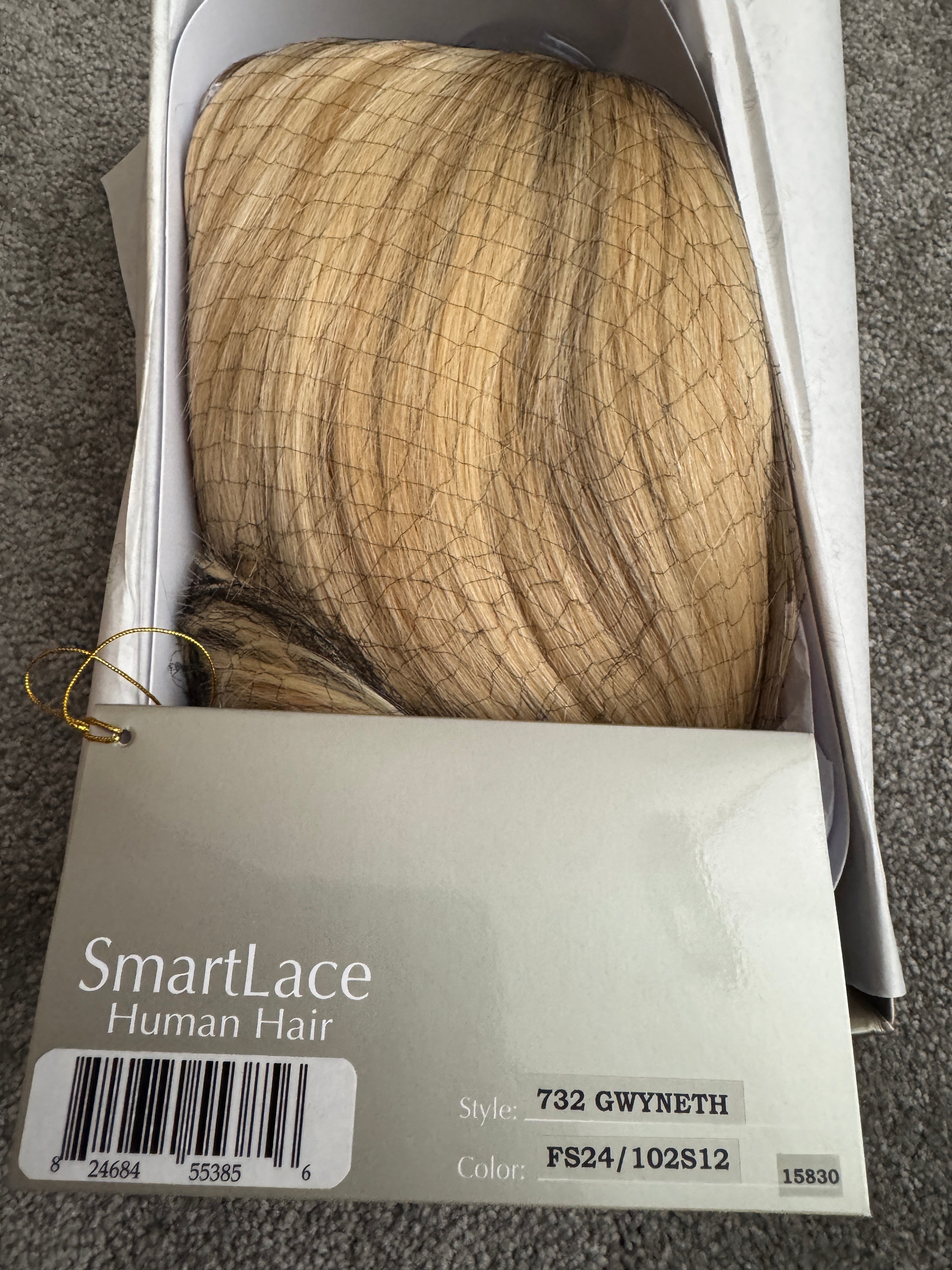 Gwyneth wig - Jon Renau SmartLace Human Hair Collection - FS24/102S12 (Laguna Blonde) *CLEARANCE*