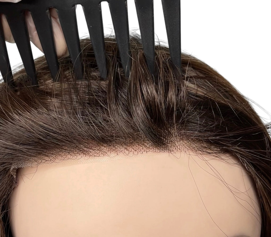 Rene of Paris - Ensley Top Piece topper - Chocolate Pretzel *CLEARANCE*