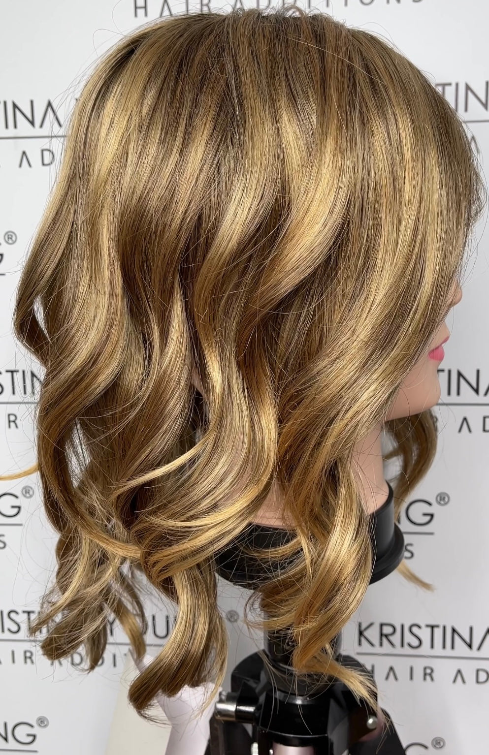 Jon Renau - Top Smart Wavy 12” topper - 24B18S8 (Shaded Mocha) *CLEARANCE*