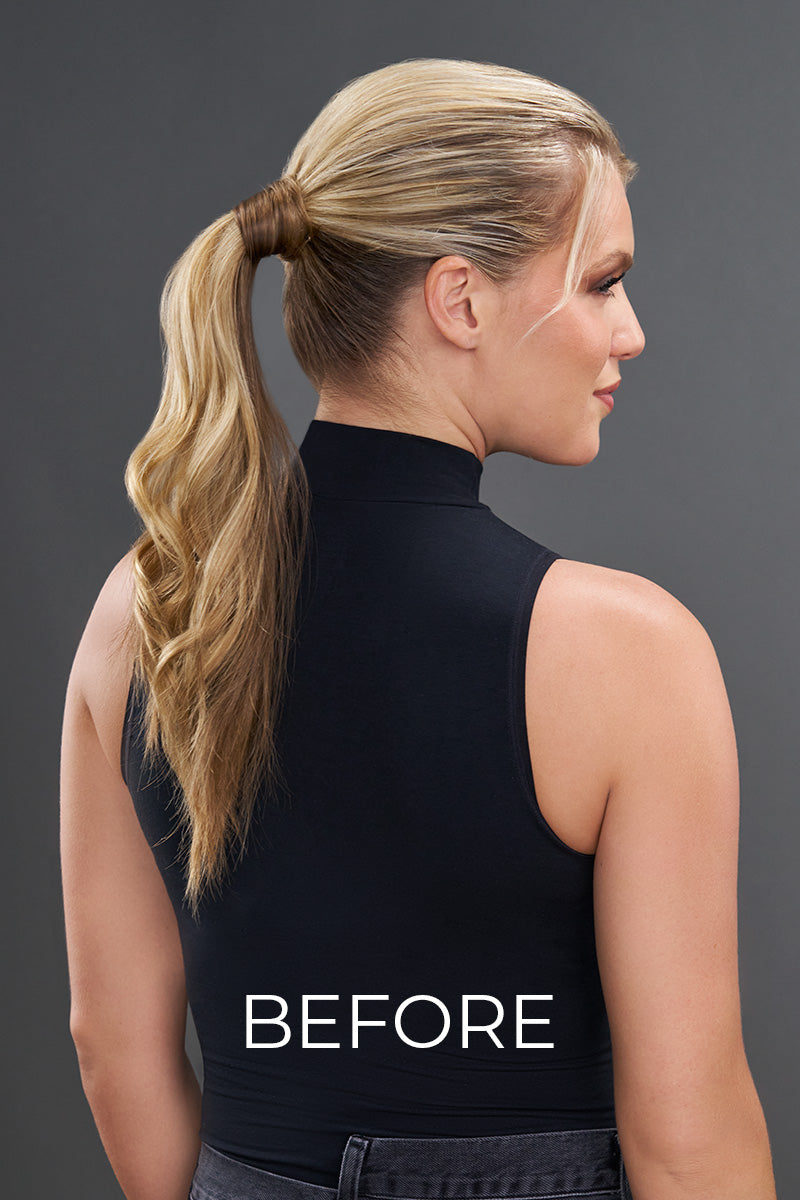 easiPony 20" ponytail piece - Jon Renau easiTress Human Hair Collection