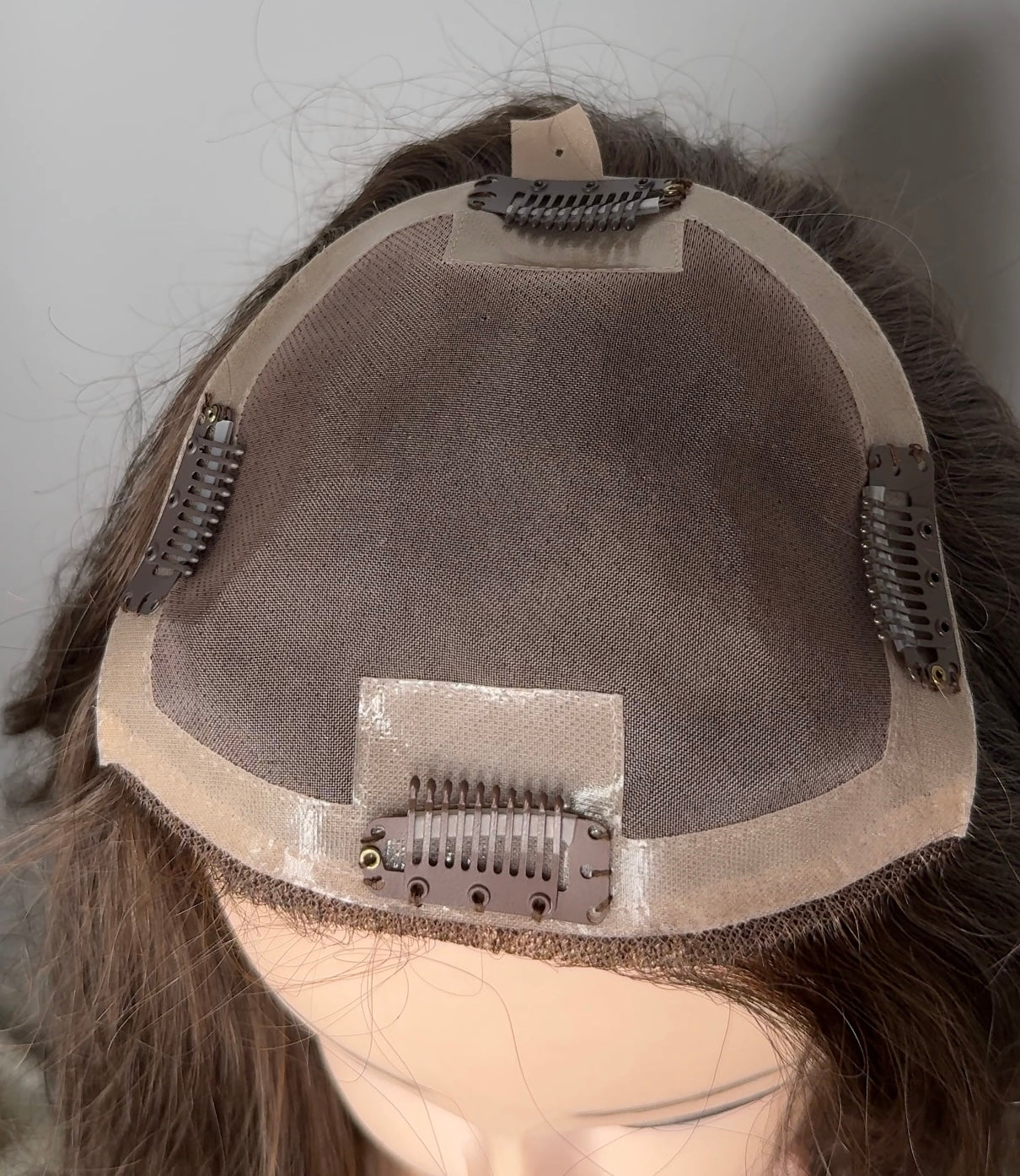 Gisela Mayer - 182H Mono Human Hair topper - Colour 8 *CLEARANCE*