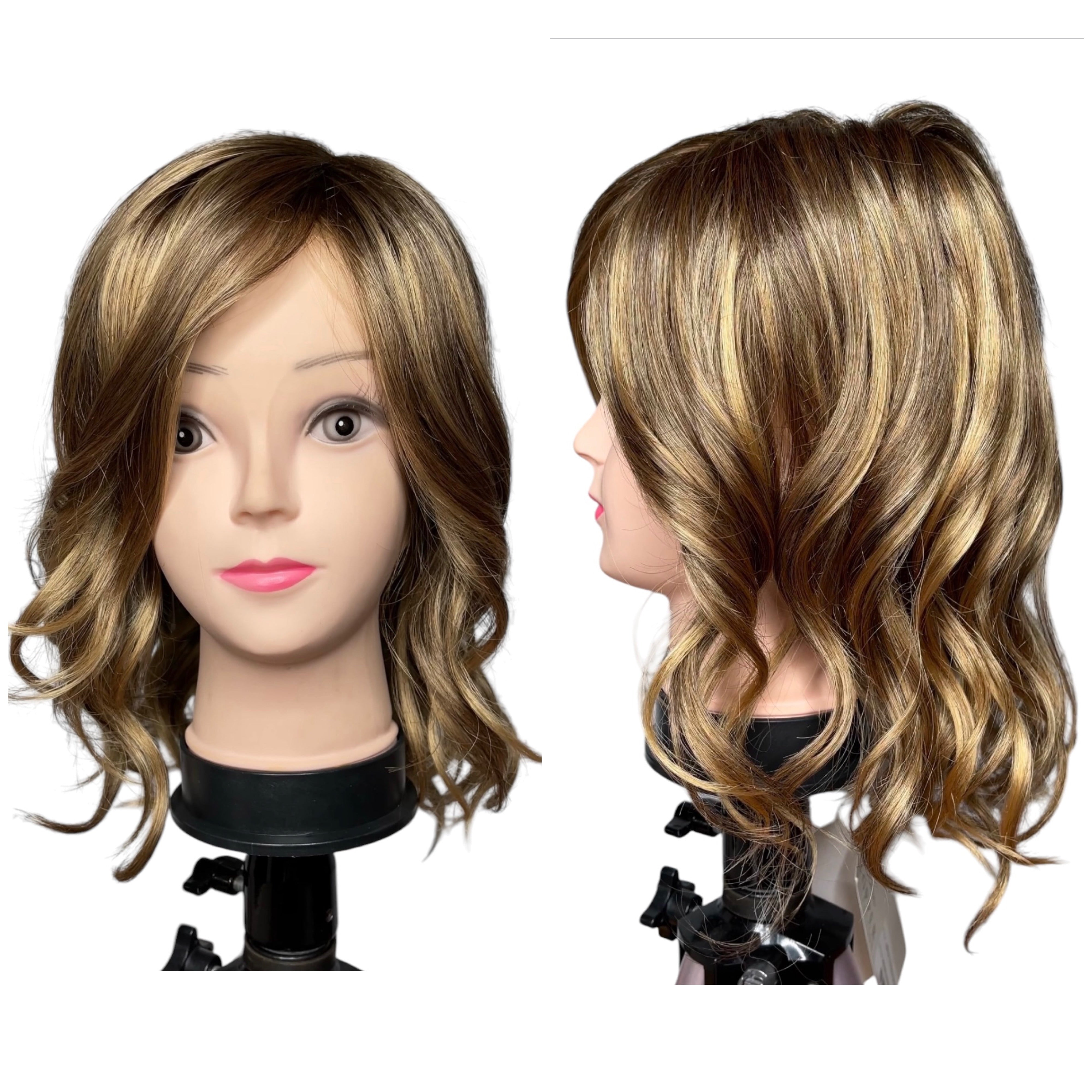 Top Coverage Wavy 12” - Jon Renau Topper Collection - 24B18S8 (Shaded Mocha) *CLEARANCE*