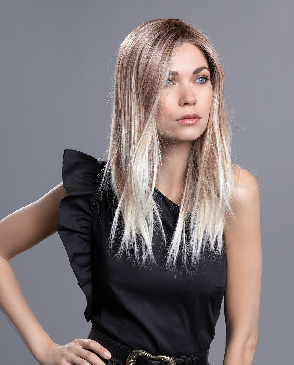 Ellen Wille - Diva Mono Part wig - Candyblonde Rooted *CLEARANCE*