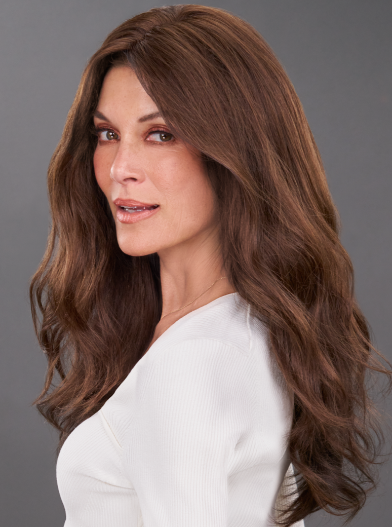 easiPart T 18" human hair topper - Jon Renau Topper Collection