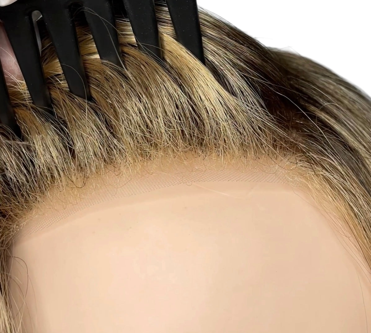 Top Coverage Wavy 12” - Jon Renau Topper Collection - 24B18S8 (Shaded Mocha) *CLEARANCE*