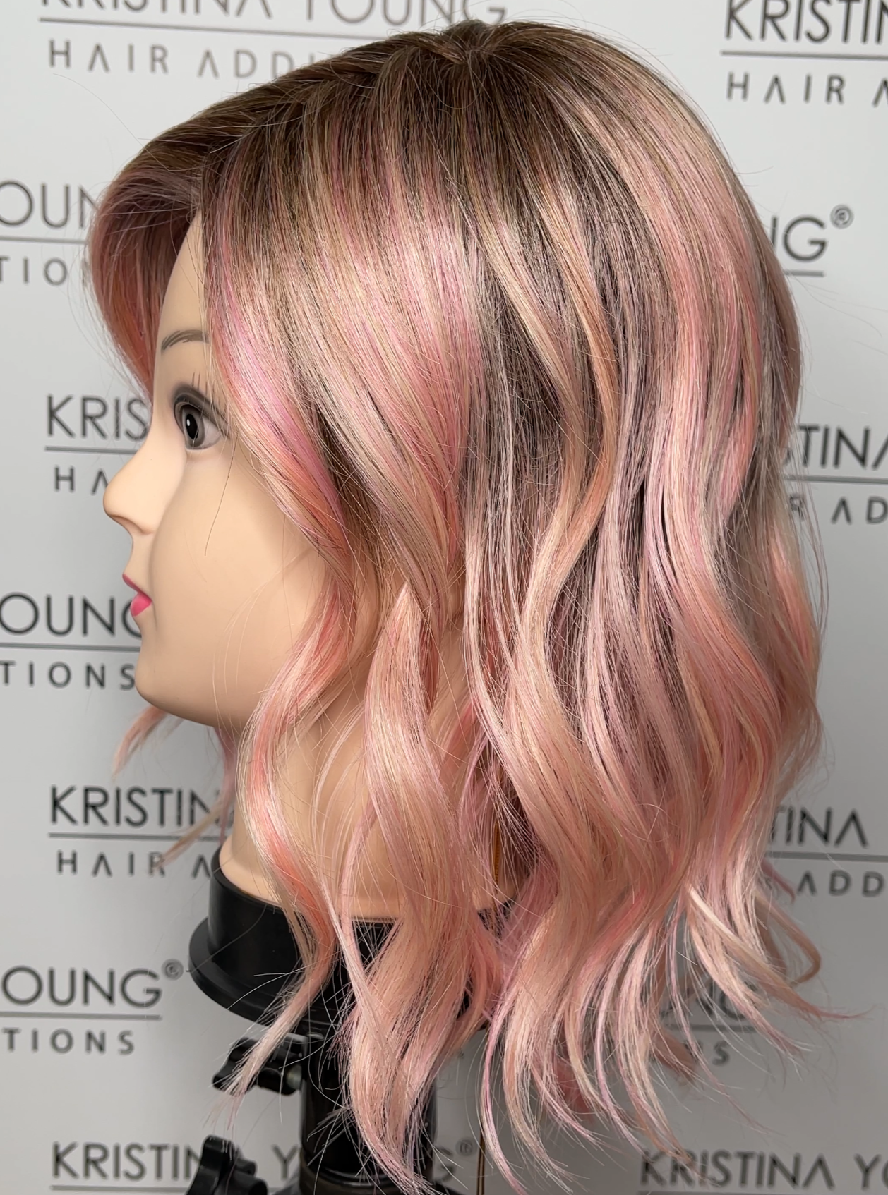 Amaretto wig - Belle Tress Cafe Collection - Rose Gold *CLEARANCE*