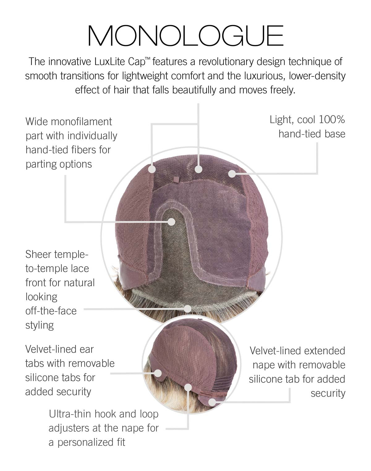 Monologue wig - Raquel Welch Sheer Luxury Collection