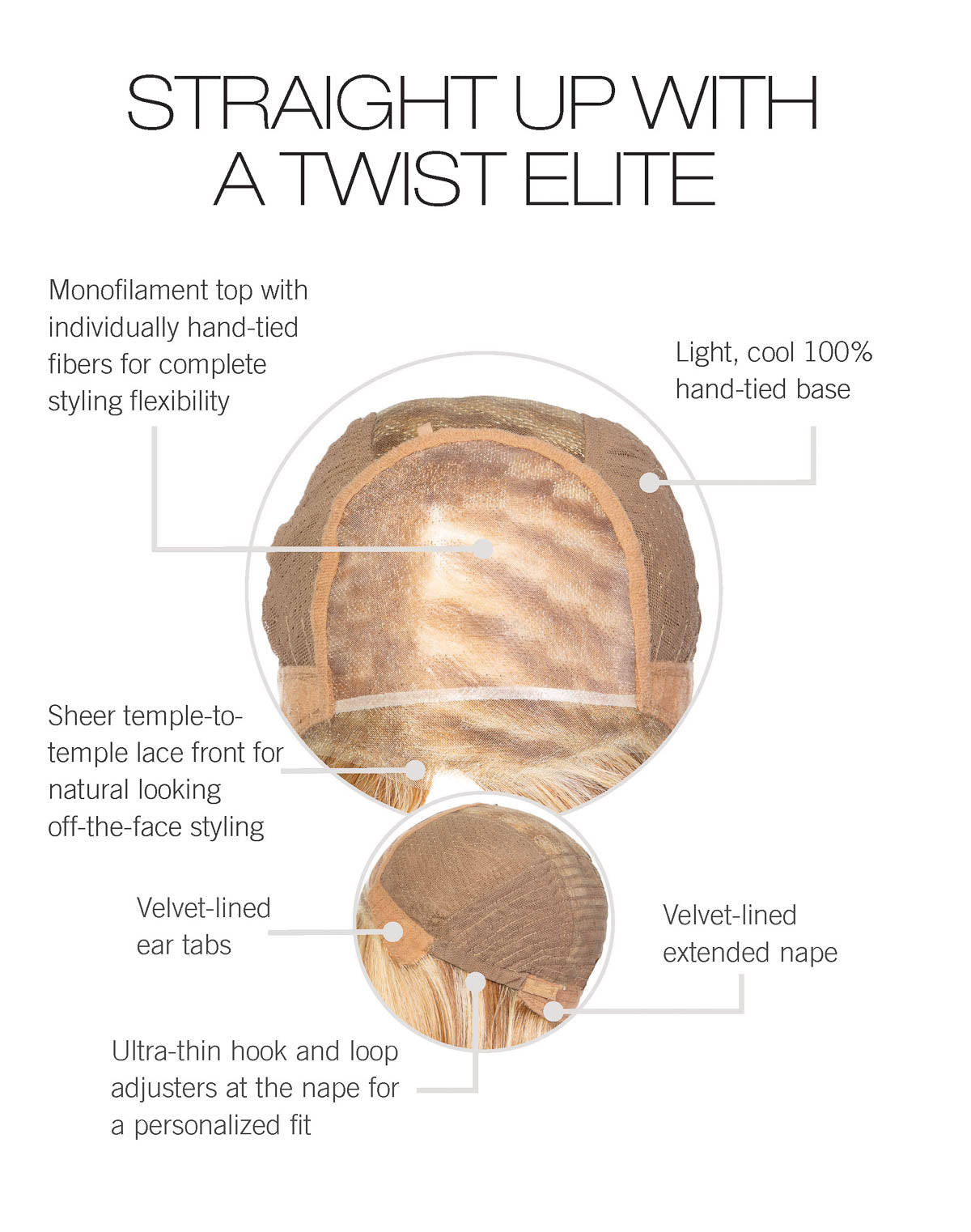 Straight Up With A Twist Elite wig - Raquel Welch Signature Collection