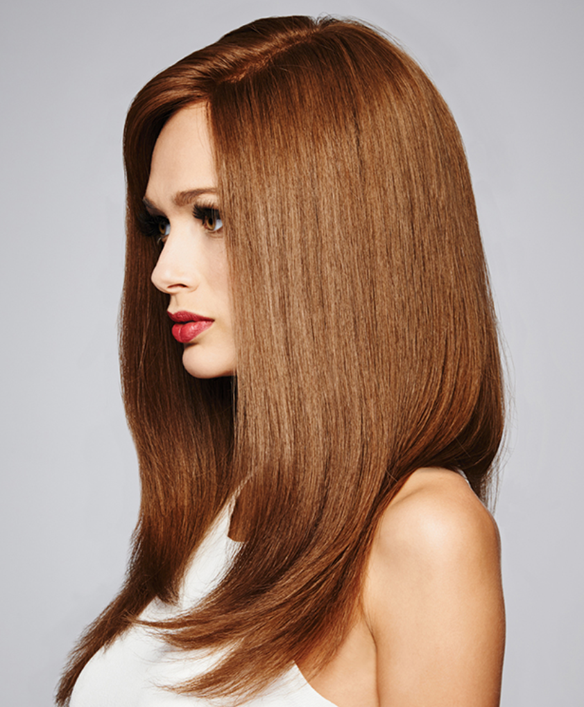 Raquel Welch Contessa remy European hair wig BL5 Reddish Brown