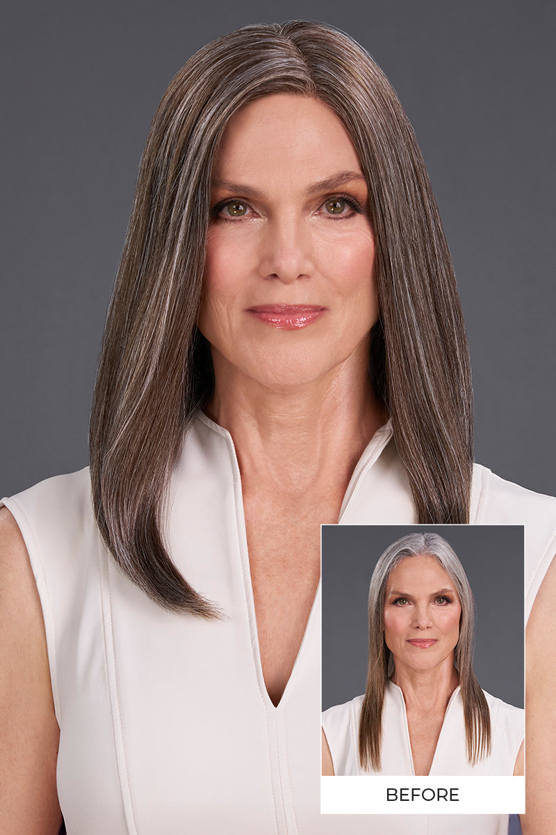 Top Form Lace 14” human hair - Jon Renau Topper Collection