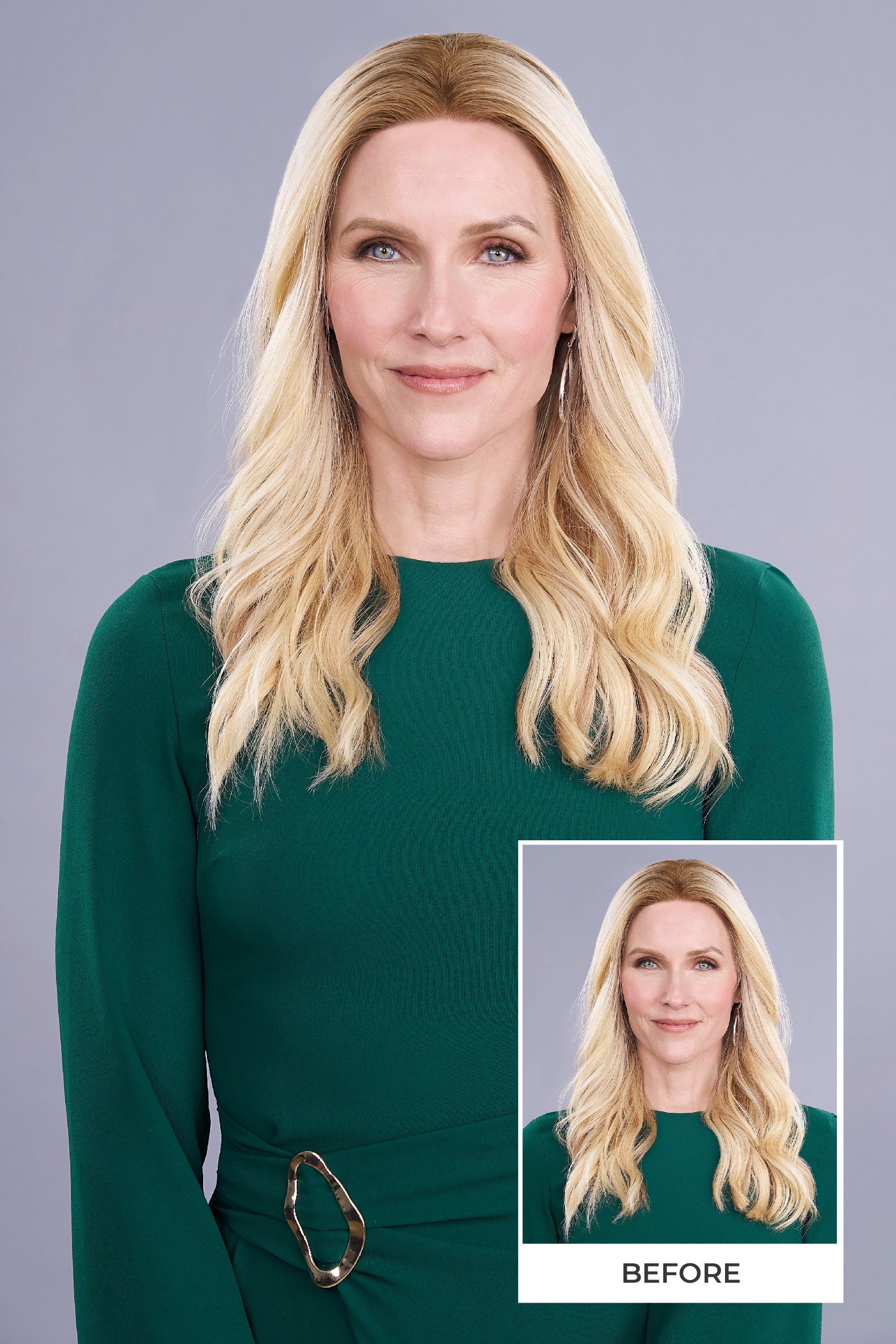 Top Form Lace 18” human hair - Jon Renau Topper Collection