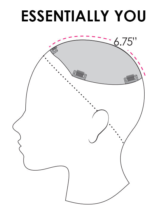 Jon Renau Essentially You topper size