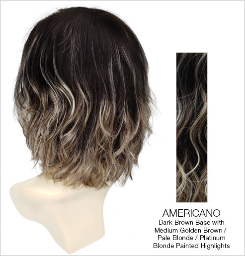 Mellow wig - Estetica Designs Front Lace Line Collection