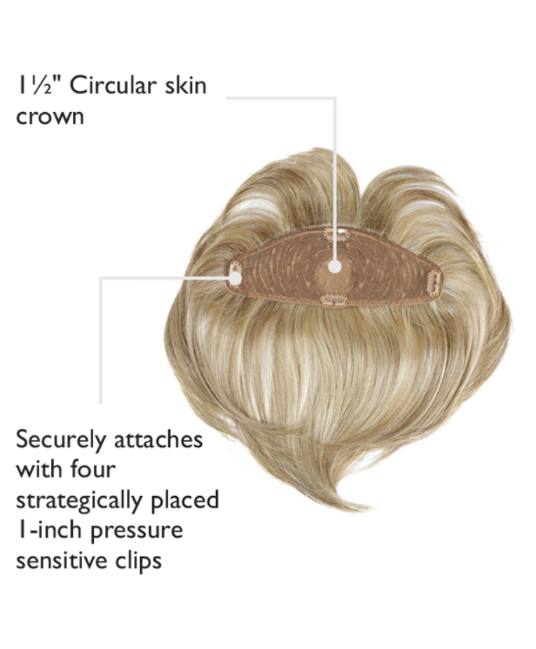 Hairdo - Top Class clip-in fringe topper - R6 (Dark Chocolate) *CLEARANCE*