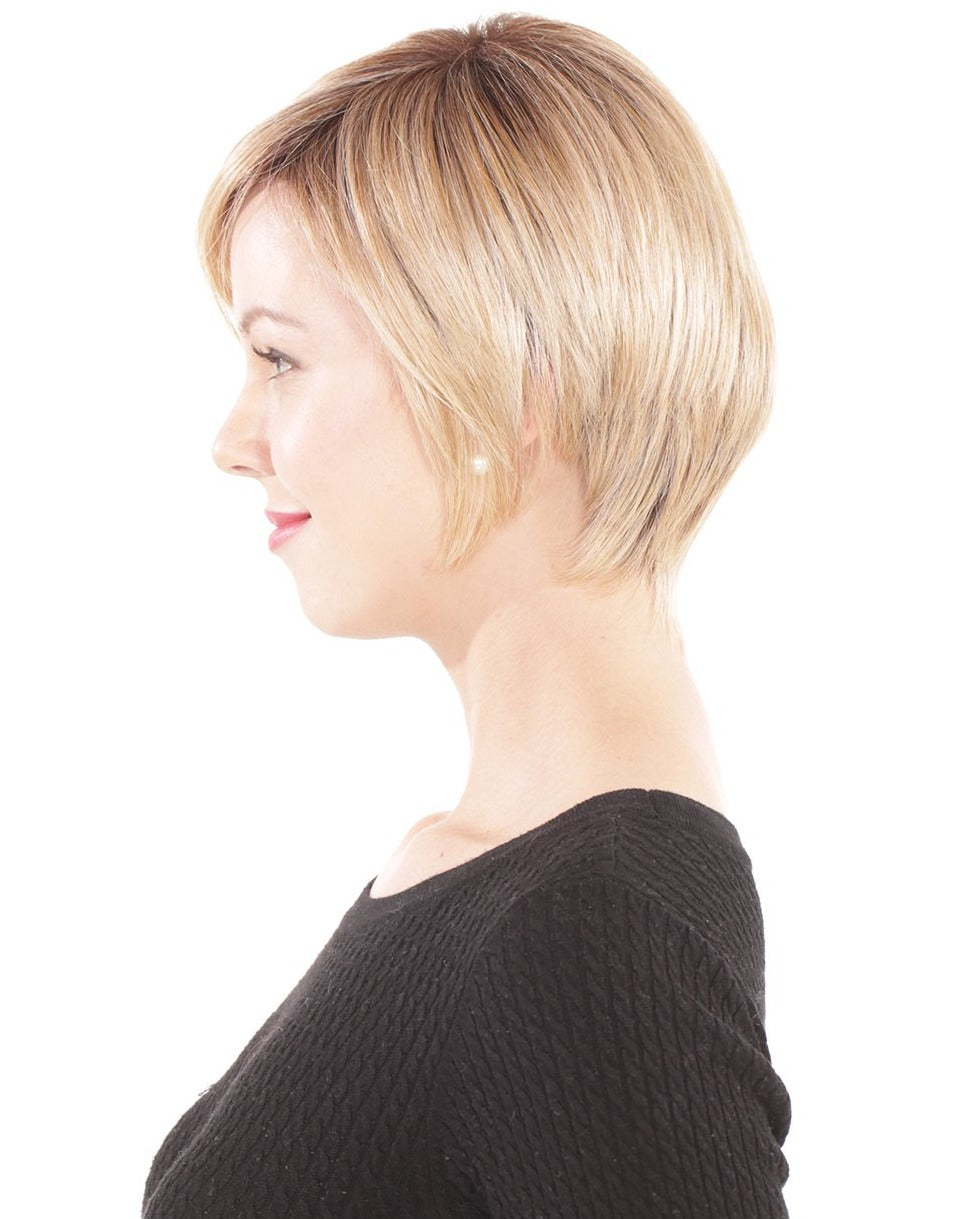 Belle Tress Lace Front Monotopper 6" Honey Chai with Latte