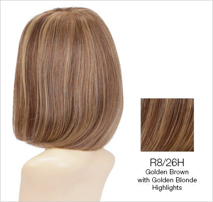 Estetica Designs - Illuminate Mono human hair topper - R8/26H *CLEARANCE*