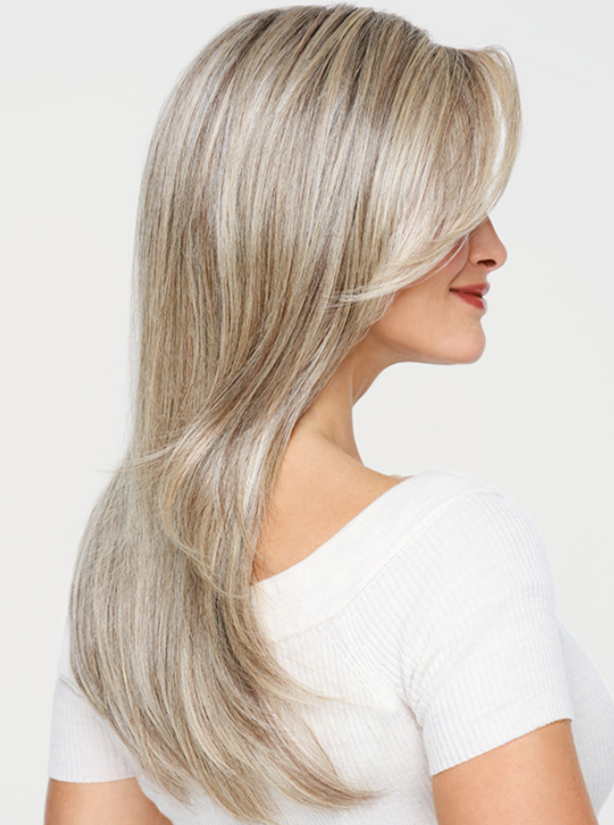 Raquel Welch Mesmerized synthetic wig RL17-23SS Shaded Iced Latte Macchiato