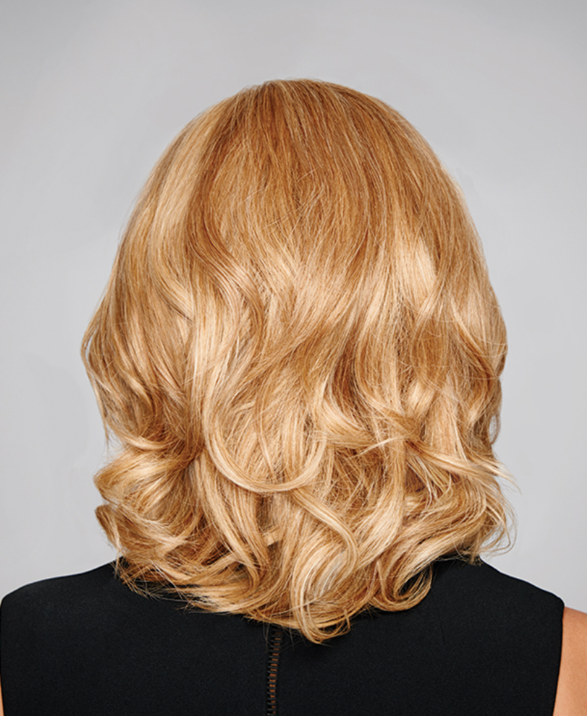 Raquel Welch Headliner human hair wig R25 Ginger Blonde