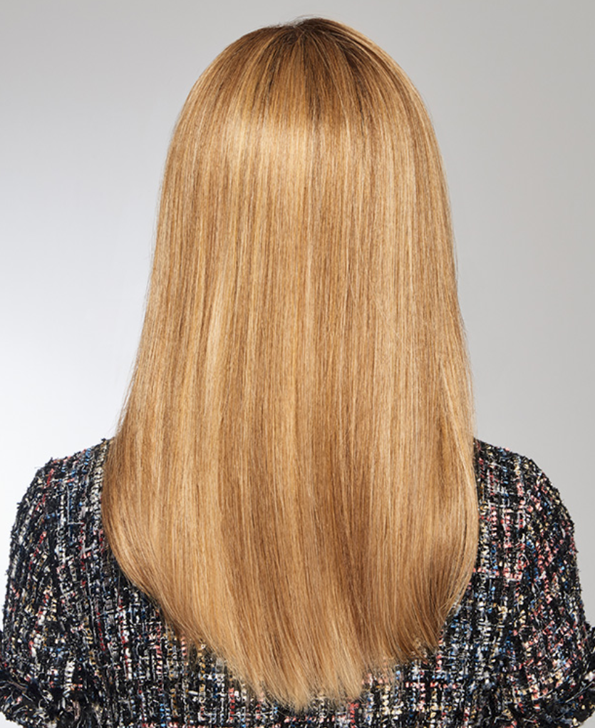 Raquel Welch Style Forward 16" synthetic hair topper SS14/25 Shaded Honey Ginger 