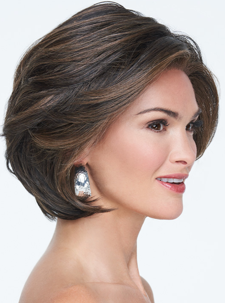 Raquel Welch In Charge synthetic wig RL4/10SS Shaded Iced Java