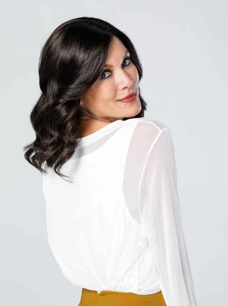 Top Coverage Wavy 12” - Jon Renau Topper Collection