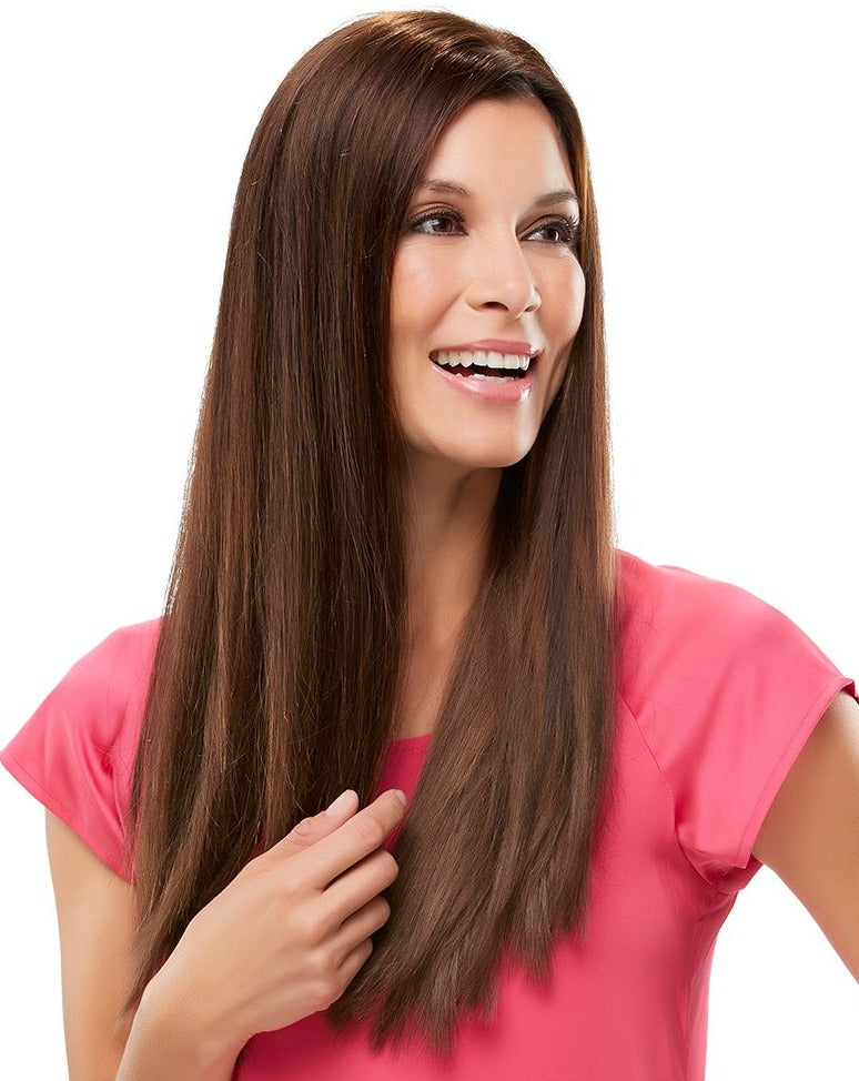 Jon Renau Top Form 18 inch human hair topper 6RN