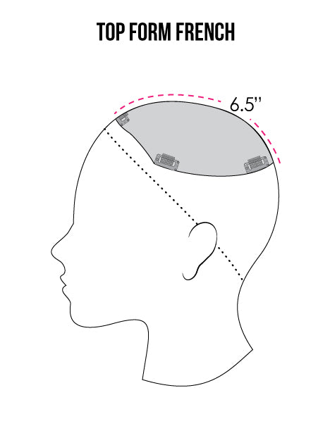 Jon Renau Top Form French topper size