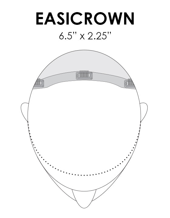 Jon Renau easiCrown base size