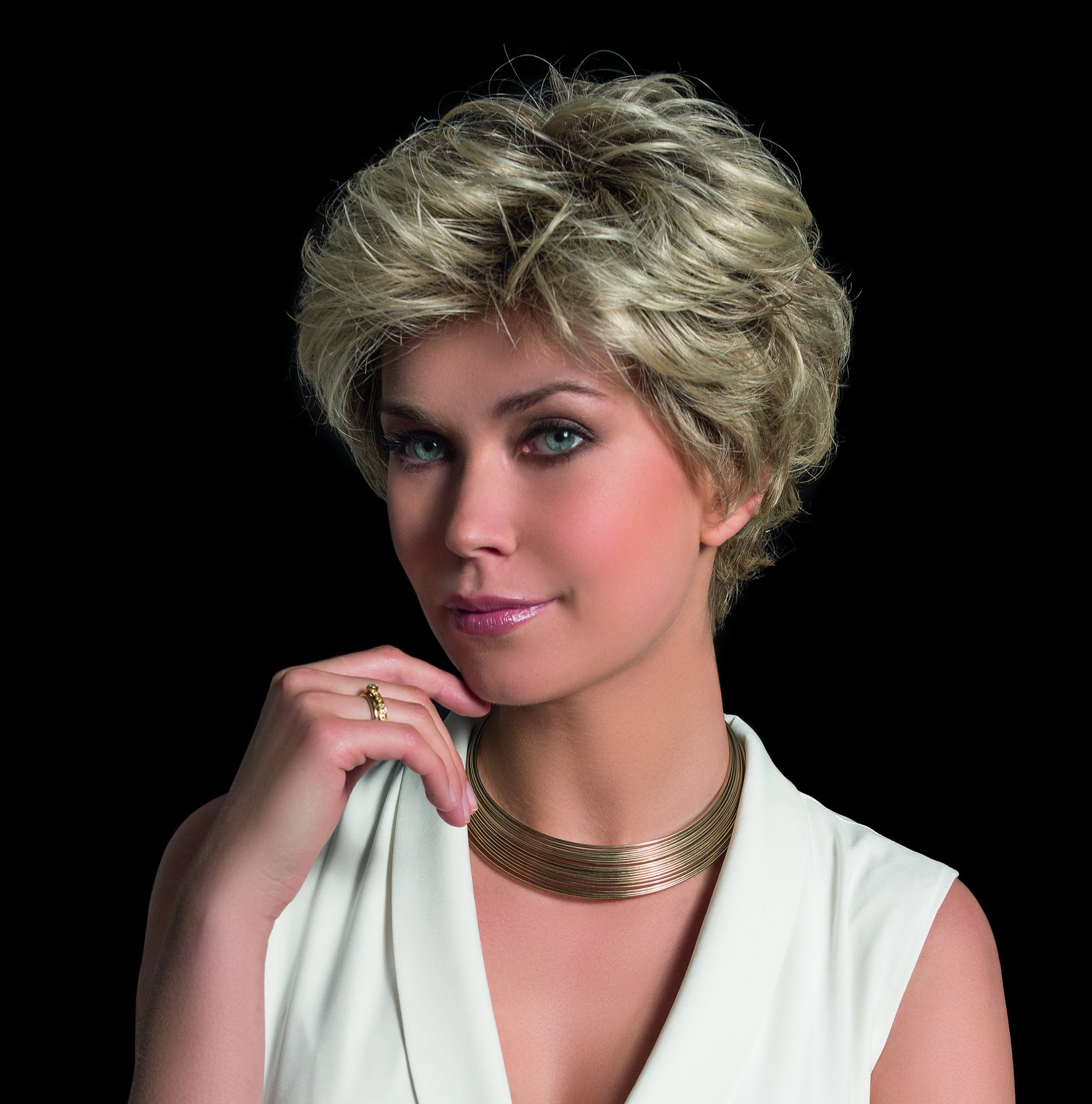 Ellen Wille Charme synthetic wig - Champagne Rooted