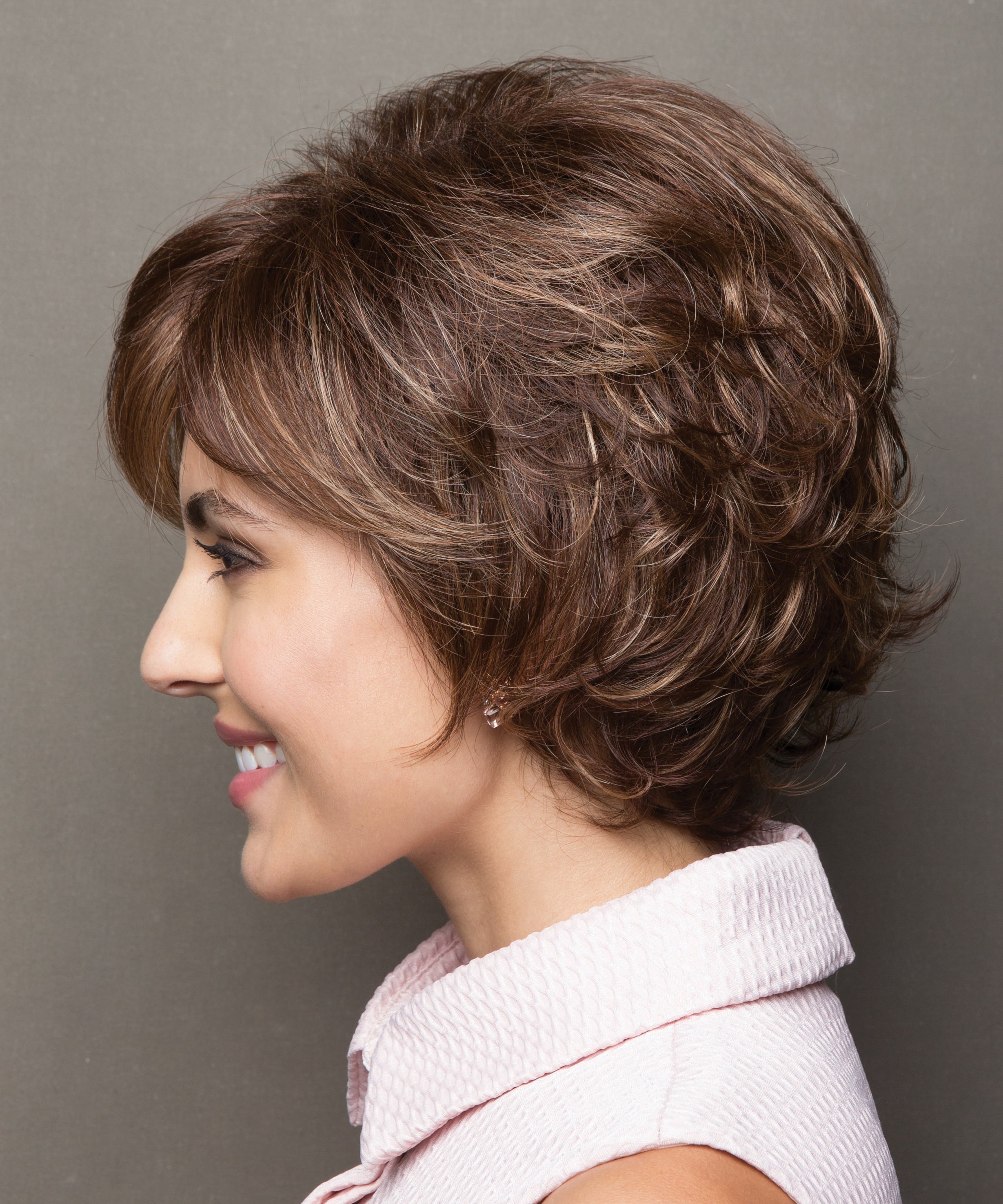 Noriko Sandie synthetic wig Auburn Sugar R