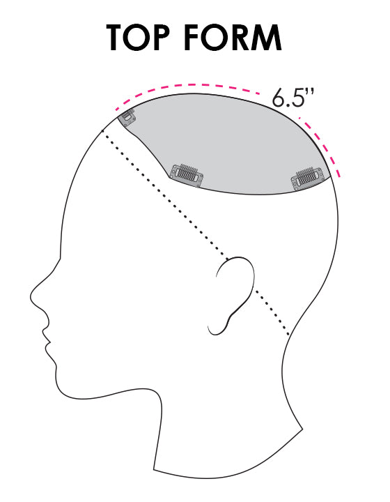 Jon Renau Top Form topper size