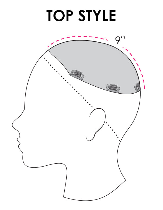 Jon Renau Top Style topper size