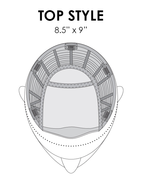 Jon Renau Top Style topper size