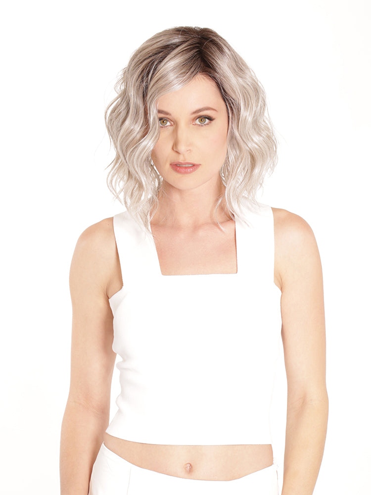 Belle Tress Vienna Roast synthetic wig Chrome